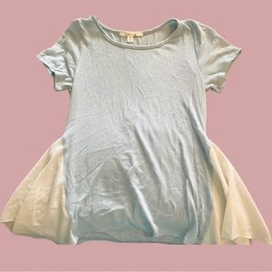 Women’s small/petite babydoll cotton tee